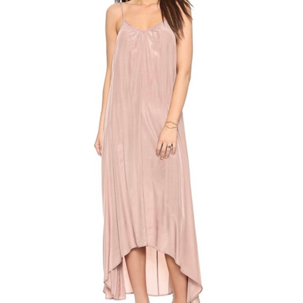 Pink Stitch Resort Maxi Dress